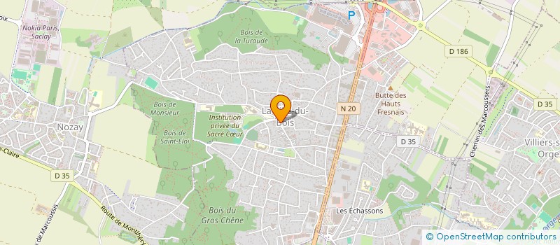 localisation de l'entreprise MADAME SABRINA KUDADZE à LA VILLE-DU-BOIS
