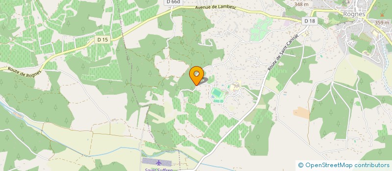 localisation de l'entreprise MADAME SABRINA LABADO  ROGNES