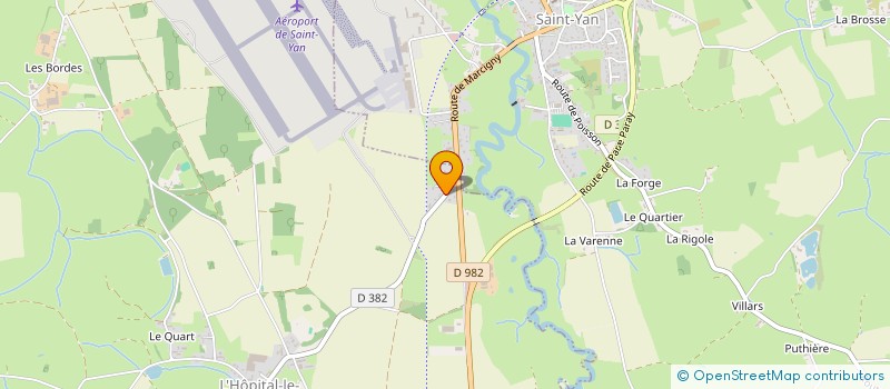 localisation de l'entreprise MADAME SABRINA LABBE  L'HOPITAL-LE-MERCIER