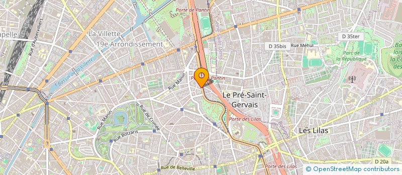 localisation de l'entreprise MADAME SABRINA LACHEHAB  PARIS