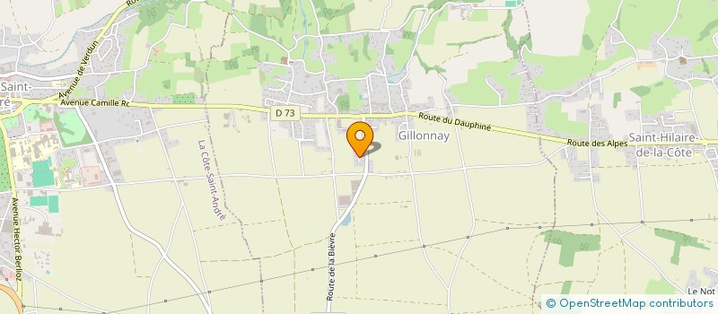 localisation de l'entreprise MADAME SABRINA LADU  GILLONNAY