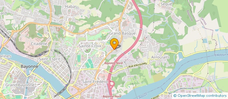 localisation de l'entreprise MADAME SABRINA LAGNIER  BAYONNE