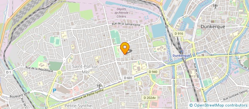 localisation de l'entreprise MADAME SABRINA LAHAYE à DUNKERQUE