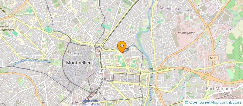 localisation de l'entreprise MADAME SABRINA LAKROUT  CALVISSON