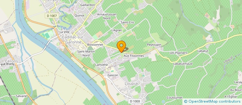 localisation de l'entreprise MADAME SABRINA LALLMAHOMED  CADILLAC-SUR-GARONNE