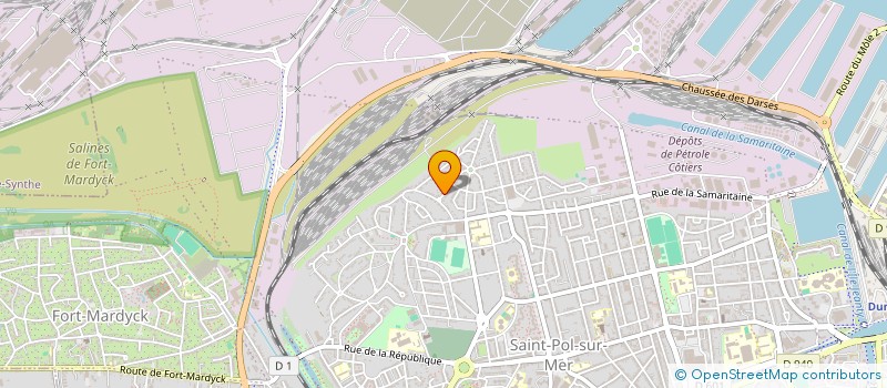 localisation de l'entreprise MADAME SABRINA LAMOOT à DUNKERQUE