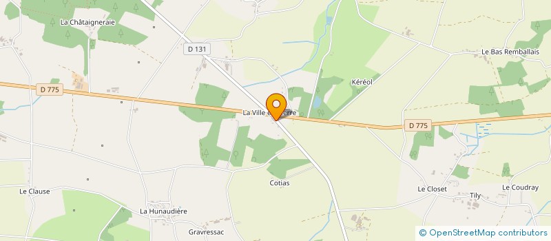 localisation de l'entreprise MADAME SABRINA LAMOTHE  AVESSAC