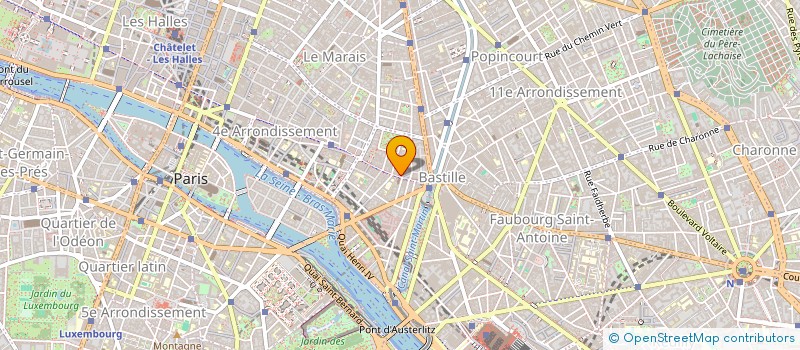 localisation de l'entreprise MADAME SABRINA LANGLOIS  PARIS