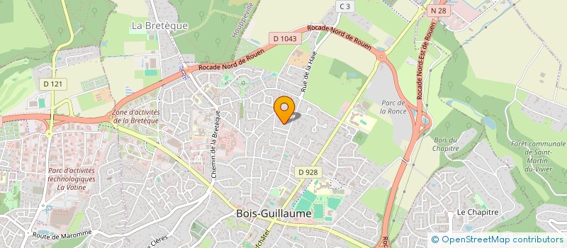 localisation de l'entreprise MADAME SABRINA LANGLOIS à BOIS-GUILLAUME