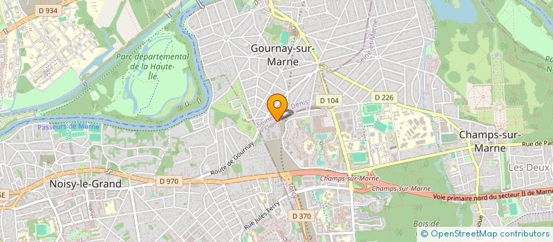 localisation de l'entreprise MADAME SABRINA LAOUAR à GOURNAY-SUR-MARNE
