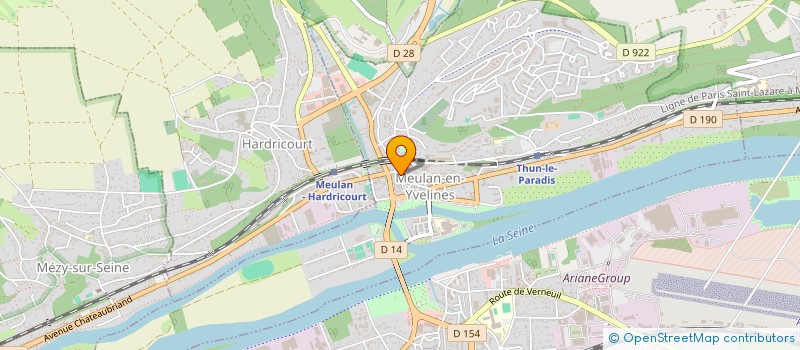 localisation de l'entreprise MADAME SABRINA LARABI à MEULAN-EN-YVELINES