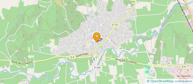 localisation de l'entreprise MADAME SABRINA LAROCHE  LAUDUN-L'ARDOISE