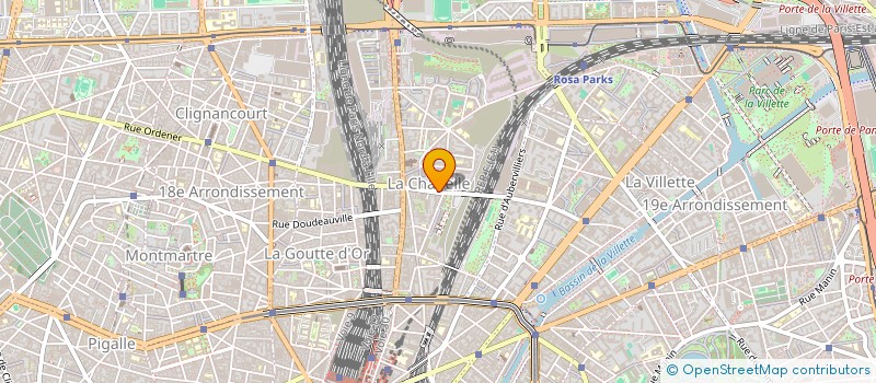 localisation de l'entreprise MADAME SABRINA LAZLA à PARIS