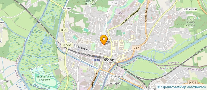 localisation de l'entreprise MADAME SABRINA LE GAC à REDON