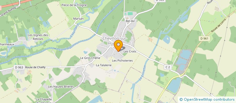 localisation de l'entreprise MADAME SABRINA LE GUEN à CHEVILLON-SUR-HUILLARD