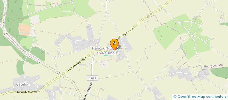 localisation de l'entreprise MADAME SABRINA LEBLOND  FLANCOURT-CRESCY-EN-ROUMOIS