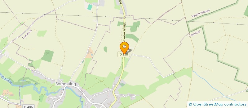 localisation de l'entreprise MADAME SABRINA LECERF  VENDEGIES-SUR-ECAILLON