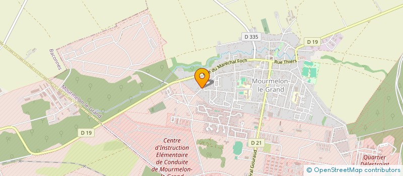 localisation de l'entreprise MADAME SABRINA LECUYER  MOURMELON-LE-GRAND