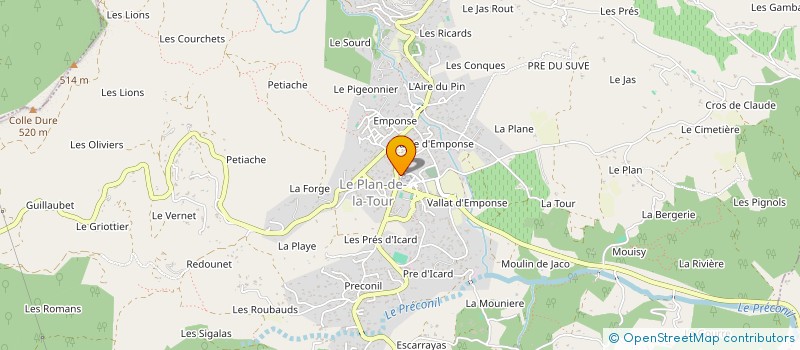 localisation de l'entreprise MADAME SABRINA LEGENDRE à SAINTE-MAXIME