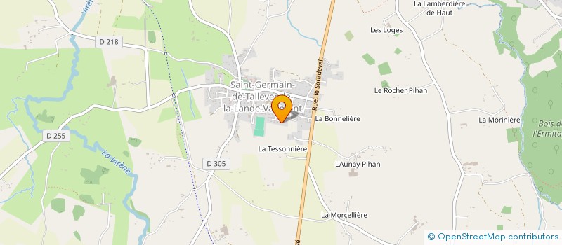 localisation de l'entreprise MADAME SABRINA LEGOUIX à VIRE-NORMANDIE
