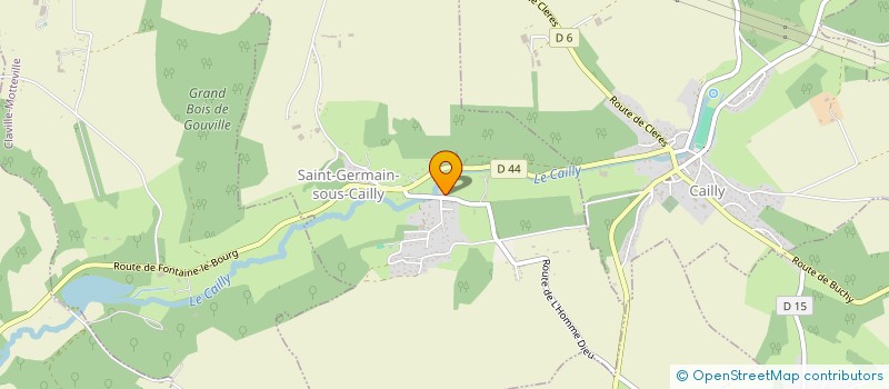 localisation de l'entreprise MADAME SABRINA LEMARCHAND  SAINT-GERMAIN-SOUS-CAILLY