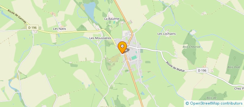 localisation de l'entreprise MADAME SABRINA LENFANT  CRONAT