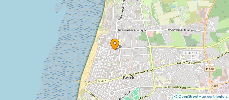 localisation de l'entreprise MADAME SABRINA LENGLOS  BERCK