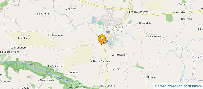 localisation de l'entreprise MADAME SABRINA LENORMAND  SAINT-OUEN-DES-ALLEUX