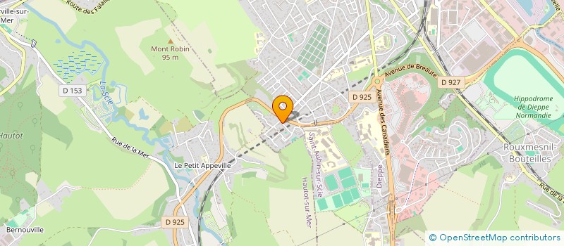 localisation de l'entreprise MADAME SABRINA LETELLIER à DIEPPE