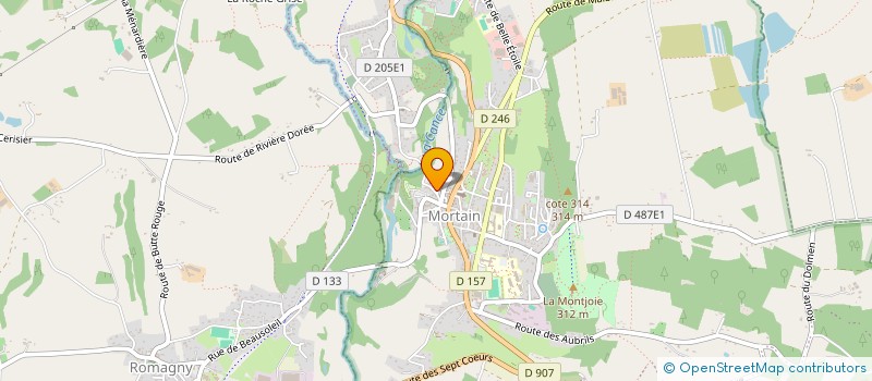 localisation de l'entreprise MADAME SABRINA LETELLIER  SAINT-CLEMENT-RANCOUDRAY