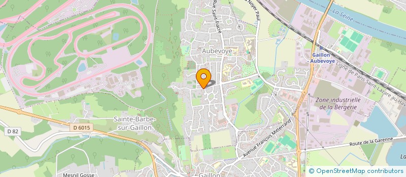 localisation de l'entreprise MADAME SABRINA LEVALLOIS  LE VAL D'HAZEY