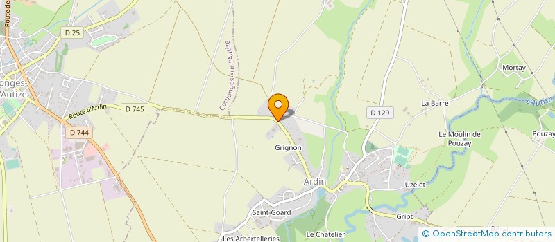 localisation de l'entreprise MADAME SABRINA LICOINE  ARDIN