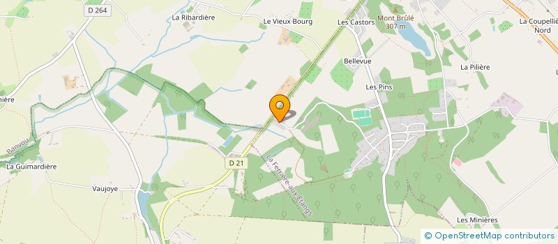 localisation de l'entreprise MADAME SABRINA LIGERON à LA FERRIERE-AUX-ETANGS