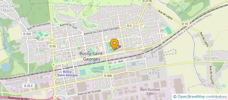 localisation de l'entreprise MADAME SABRINA LIM à BUSSY-SAINT-GEORGES