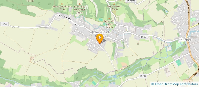 localisation de l'entreprise MADAME SABRINA LODICO  ABLAIN-SAINT-NAZAIRE