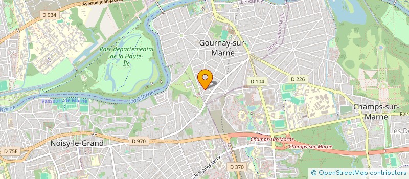 localisation de l'entreprise MADAME SABRINA LOMEL à GOURNAY-SUR-MARNE