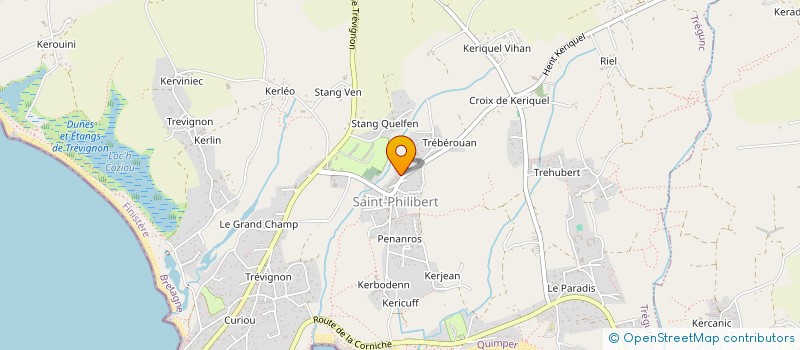 localisation de l'entreprise MADAME SABRINA LOMENACH  NEVEZ