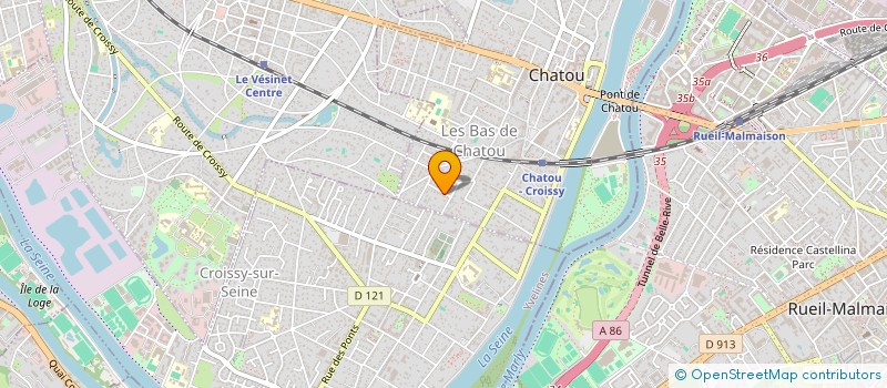 localisation de l'entreprise MADAME SABRINA LOPEZ  LE PECQ