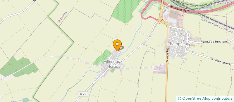 localisation de l'entreprise MADAME SABRINA LOUIS  VILLERS-AUX-NUDS