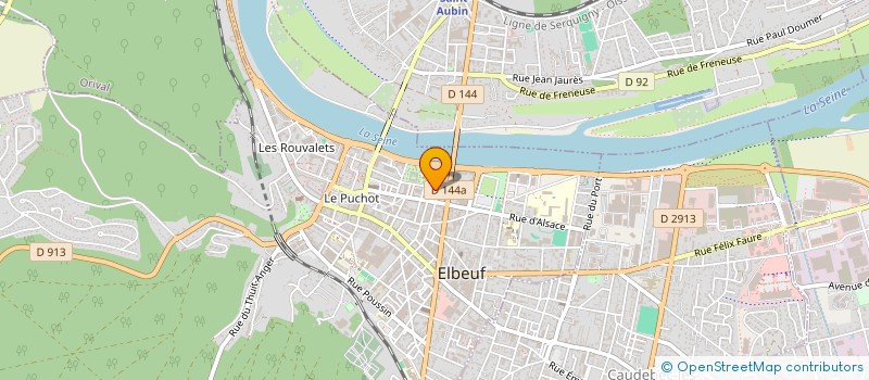 localisation de l'entreprise MADAME SABRINA M'HANI  ELBEUF