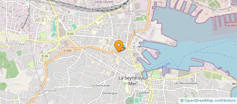 localisation de l'entreprise MADAME SABRINA MACERA  LA SEYNE SUR MER