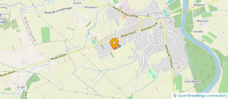 localisation de l'entreprise MADAME SABRINA MACKELT  VERDUN-SUR-GARONNE