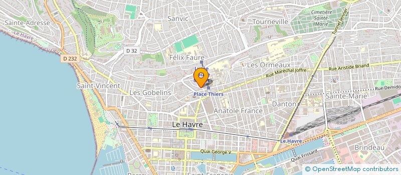 localisation de l'entreprise MADAME SABRINA MADANI  LE HAVRE