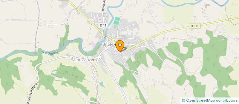 localisation de l'entreprise MADAME SABRINA MAI  BRIATEXTE