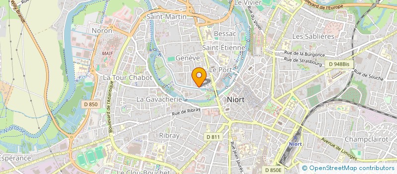 localisation de l'entreprise MADAME SABRINA MAIANO à NIORT