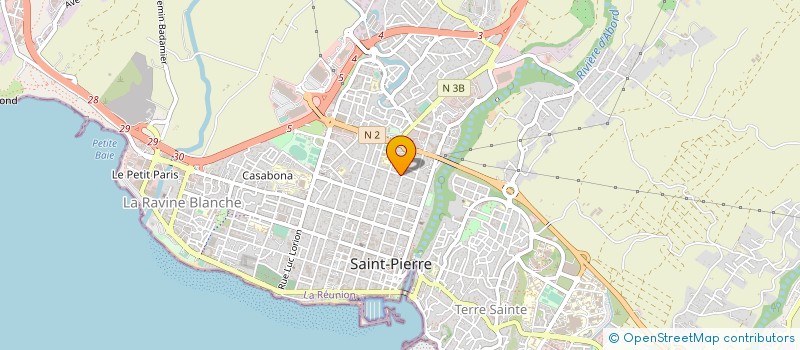localisation de l'entreprise MADAME SABRINA MANGATAYE  SAINT-PIERRE