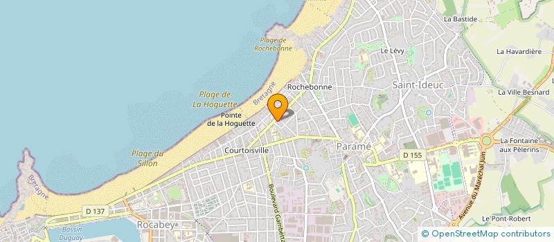 localisation de l'entreprise MADAME SABRINA MANGOLD  SAINT-MALO