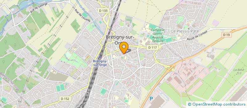 localisation de l'entreprise MADAME SABRINA MARAIS à BRETIGNY-SUR-ORGE