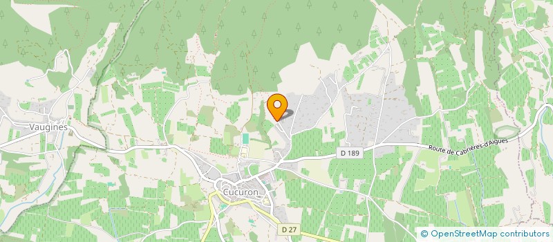 localisation de l'entreprise MADAME SABRINA MARIE GERVASONI  CUCURON