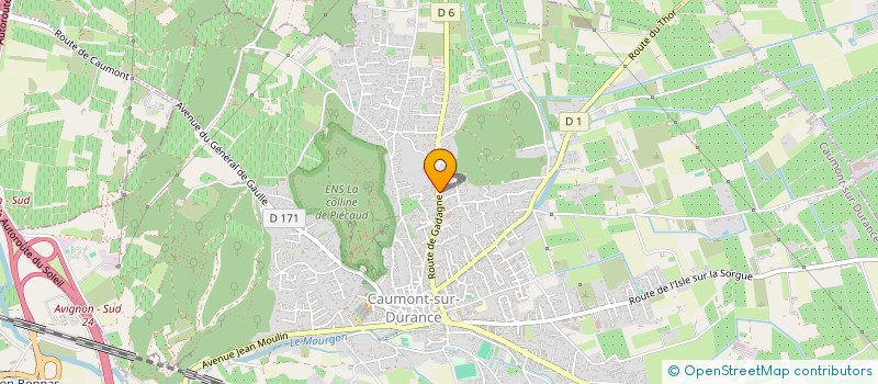 localisation de l'entreprise MADAME SABRINA MARINAI  CHATEAUNEUF-DE-GADAGNE